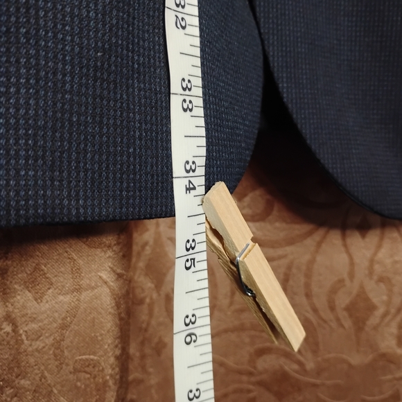 Elegant Men's Dark Blazer - Picture 16 of 16